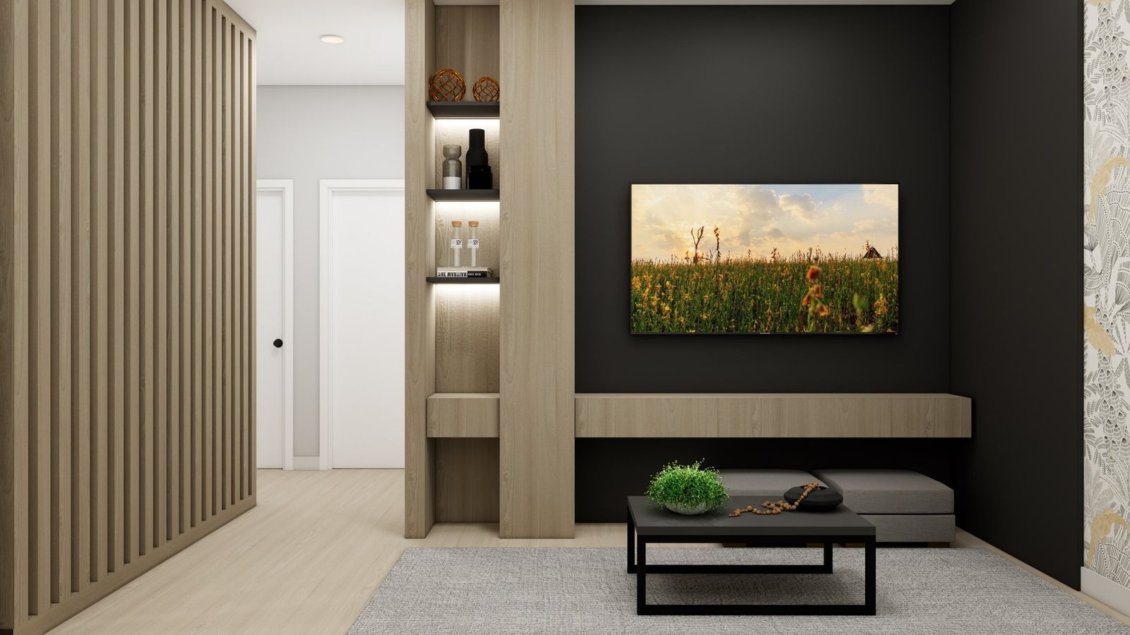 Loft flexível — lounge