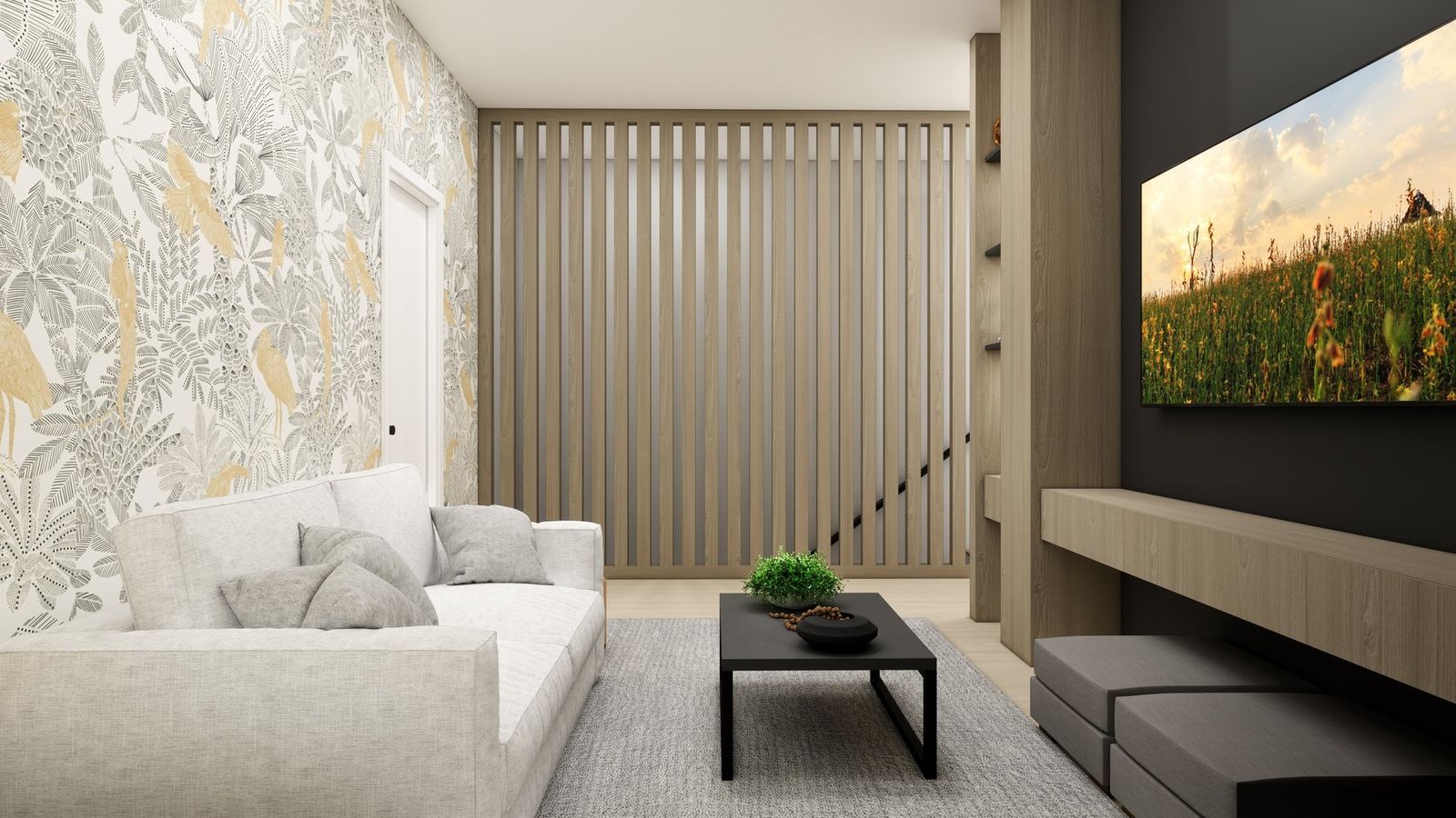 Loft flexível — vista geral
